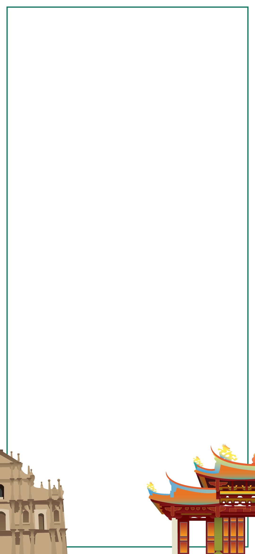 graphic design mockup of Macau social media design content creation Snapchat Geofilter